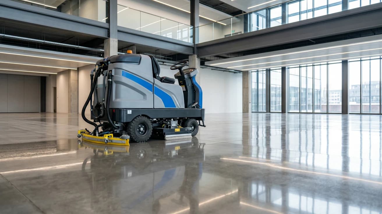 Commercial Floor Deep Cleaning